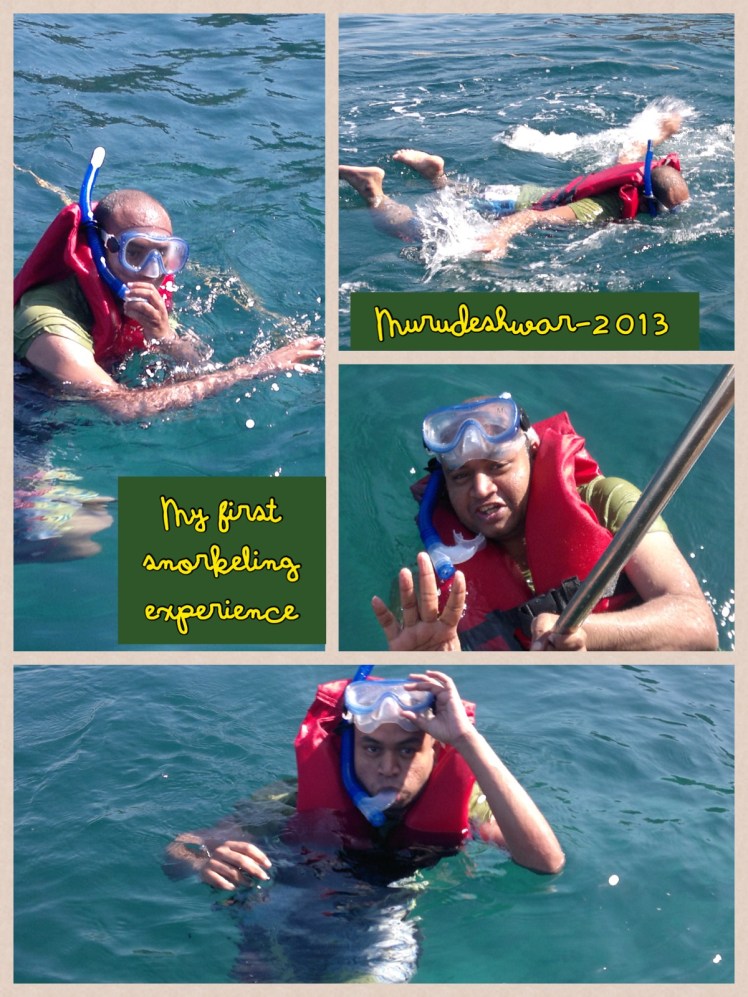 2013 snorkeling at murudeshwar