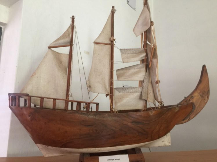 exhibit at poompuhar museum